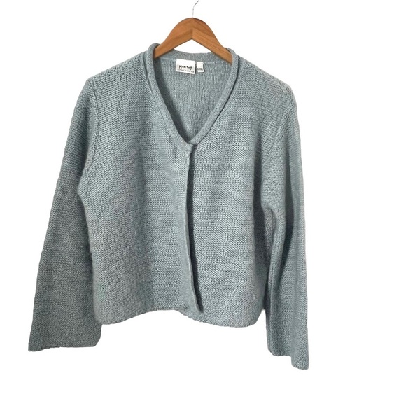 HABITAT Wool Blend Open Cardigan Light  Blue Women's Size L/XL - Picture 1 of 9